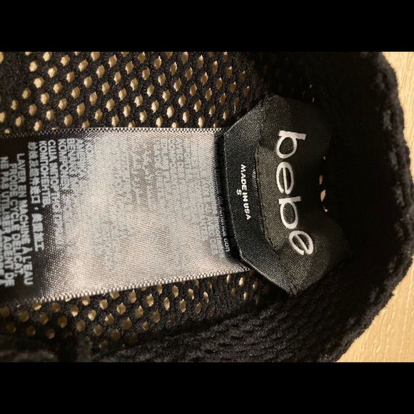 Bebe long sleeve mini dress with shoulder cutout - Picture 5 of 6